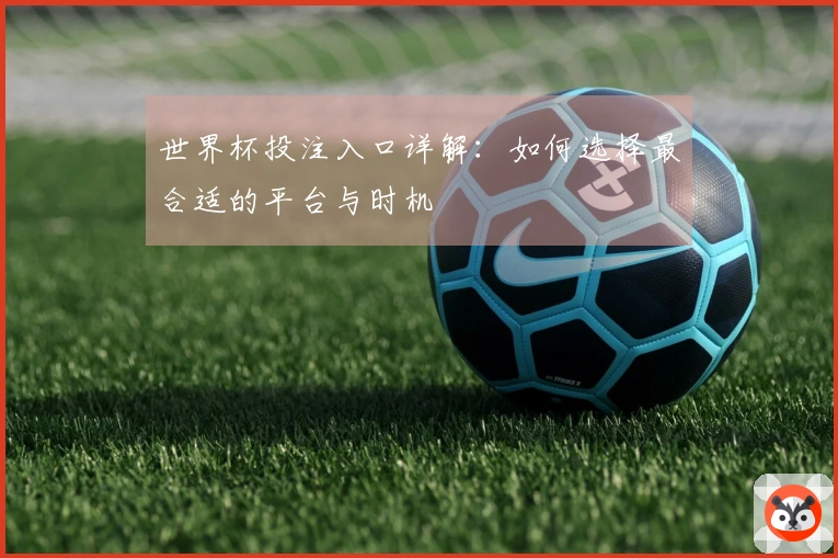 世界杯投注入口详解：如何选择最合适的平台与时机